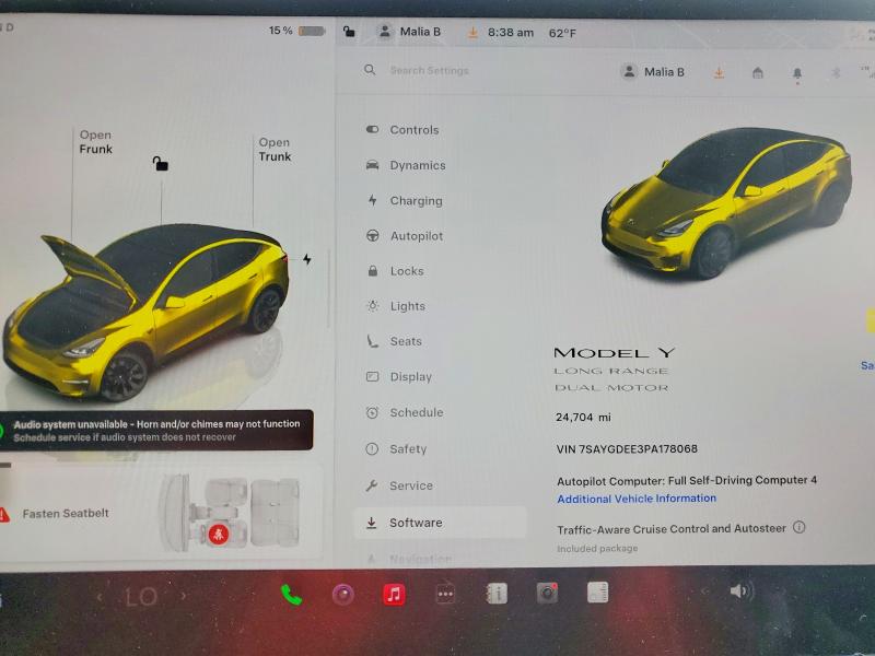 2023 Tesla Model Y მანქანა იყიდება აუქციონზე, vin: 7SAYGDEE3PA178068, აუქციონის ნომერი: 54826016