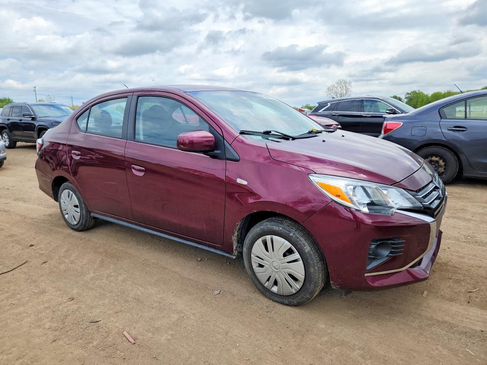Продаж на аукціоні авто 2022 Mitsubishi Mirage, vin: ML32FUFJ5NHF06243, номер лоту: 52691786