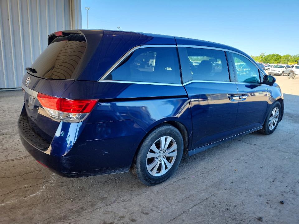 52738116 :رقم المزاد ، 5FNRL5H61FB102003 vin ، 2015 Honda Odyssey مزاد بيع