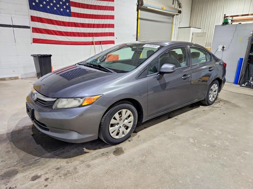 2012 Honda Civic მანქანა იყიდება აუქციონზე, vin: 2HGFB2F56CH574588, აუქციონის ნომერი: 54386806