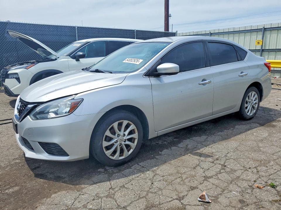 54952926 :رقم المزاد ، 3N1AB7AP3KY284268 vin ، 2019 Nissan Sentra مزاد بيع