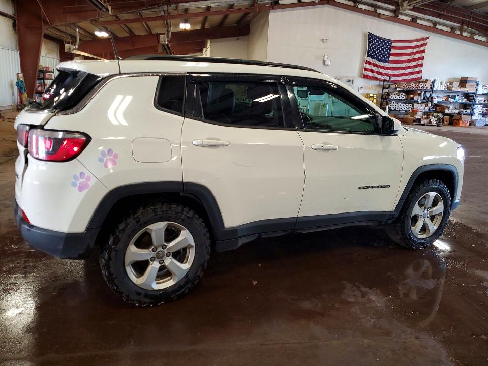 2018 Jeep Compass მანქანა იყიდება აუქციონზე, vin: 3C4NJDBB5JT192660, აუქციონის ნომერი: 55023456