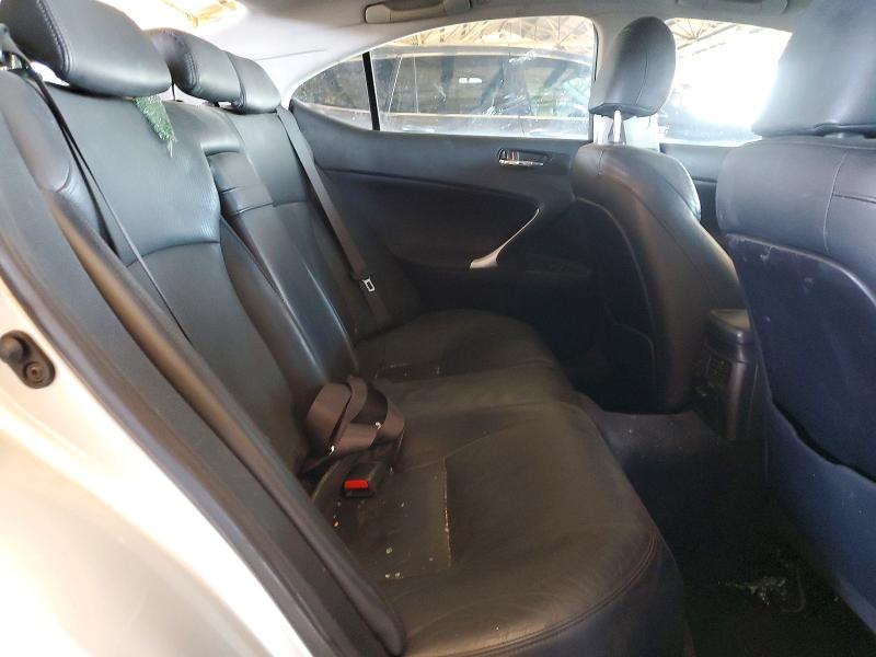 54727926 :رقم المزاد ، JTHBE262362005462 vin ، 2006 Lexus Is مزاد بيع