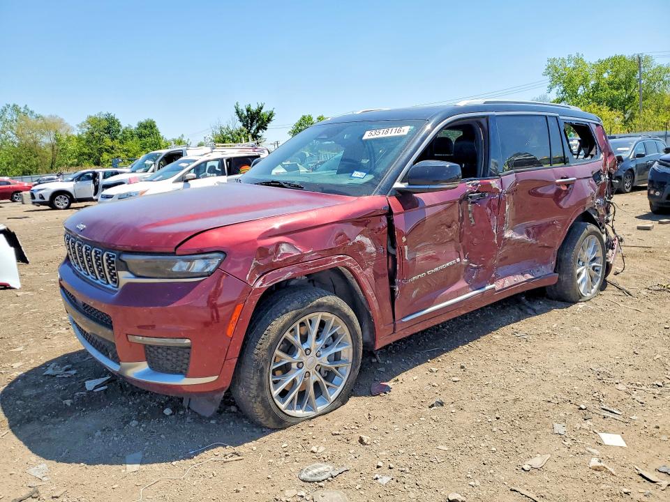 Продажа на аукционе авто 2021 Jeep Grand Cherokee, vin: 1C4RJKEG4M8111292, номер лота: 53518116