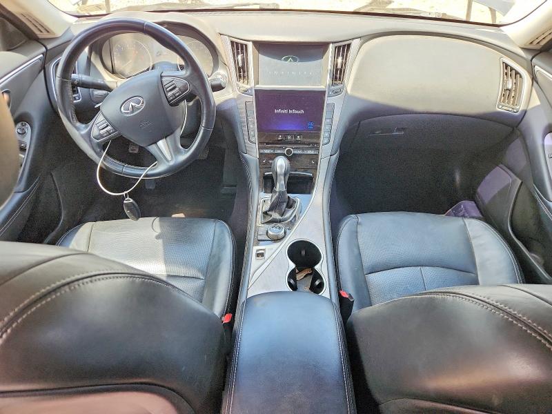53876986 :رقم المزاد ، JN1BV7AP7EM691805 vin ، 2014 Infiniti Q50 مزاد بيع