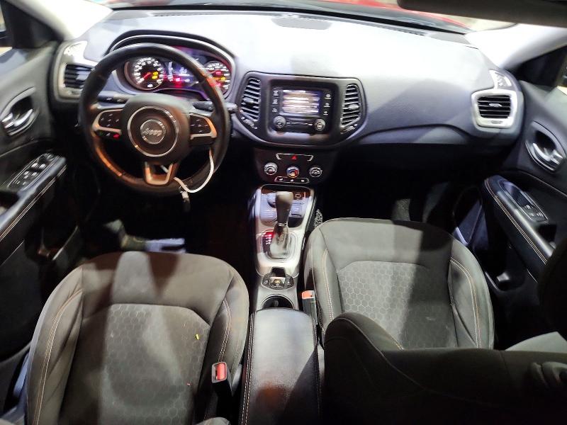 53917296 :رقم المزاد ، 3C4NJDABXJT163284 vin ، 2018 Jeep Compass مزاد بيع