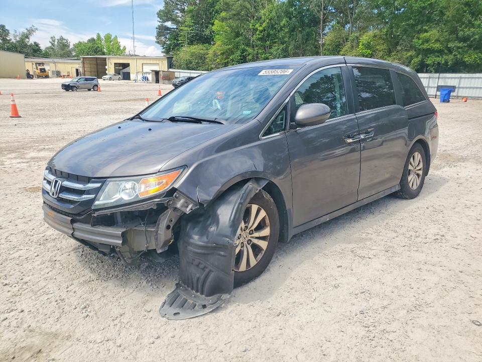 Auction sale of the 2014 Honda Odyssey, vin: 5FNRL5H42EB018219, lot number: 55585286