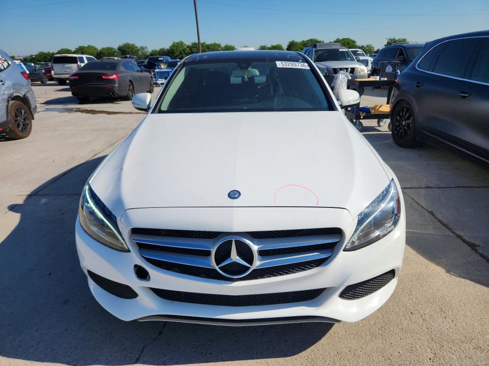 2015 Mercedes-benz C მანქანა იყიდება აუქციონზე, vin: 55SWF4KB0FU008705, აუქციონის ნომერი: 53280736