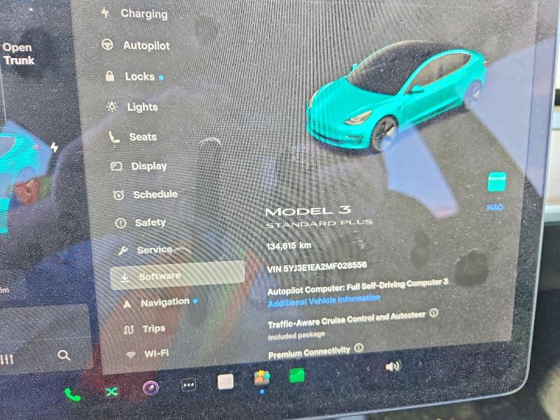2021 Tesla Model 3 მანქანა იყიდება აუქციონზე, vin: 5YJ3E1EA2MF028556, აუქციონის ნომერი: 53280096