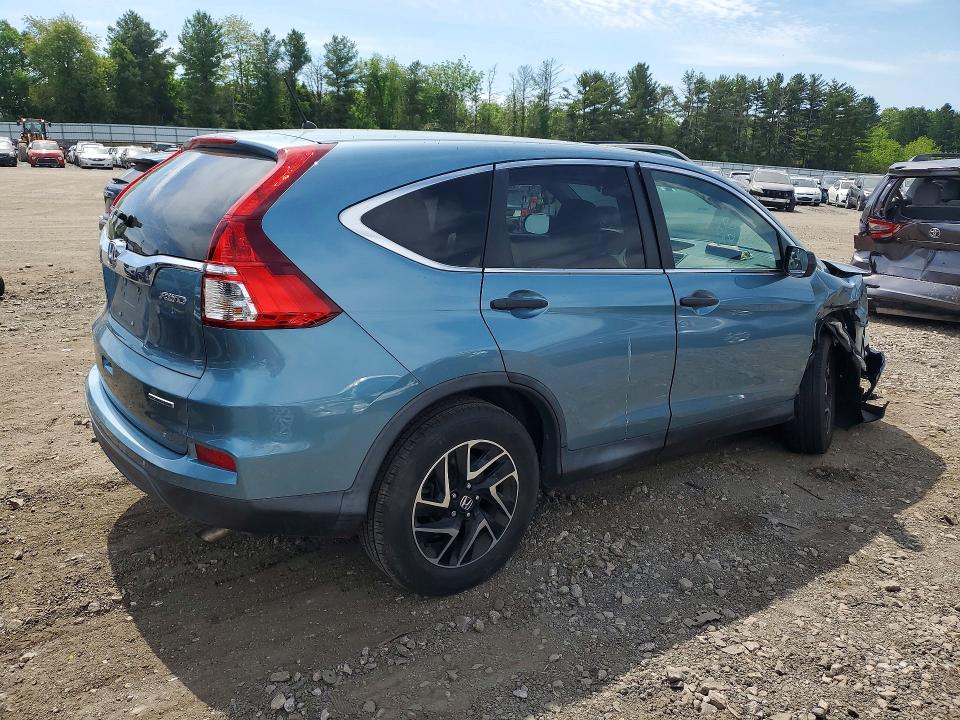Aukcja sprzedaży 2016 Honda Cr-v, vin: 2HKRM4H47GH641072, numer aukcji: 52499096