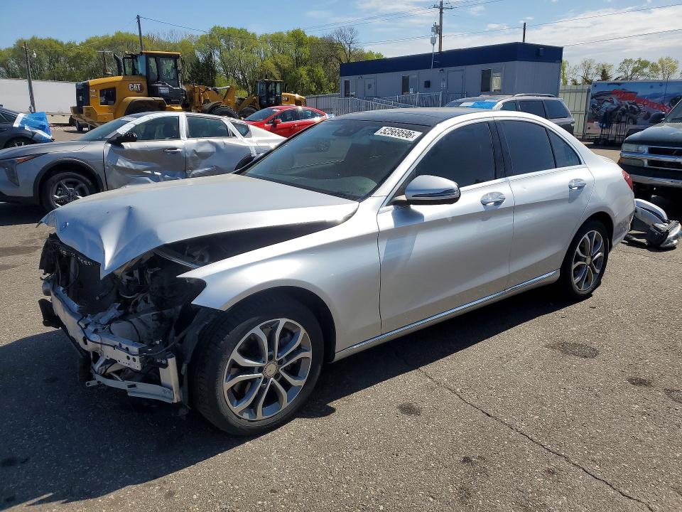 Auction sale of the 2016 Mercedes-benz C, vin: 55SWF4KB2GU134260, lot number: 52569596