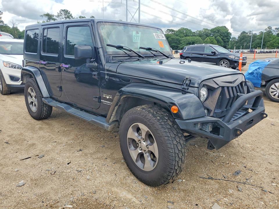 Продажа на аукционе авто 2017 Jeep Wrangler Unlimited, vin: 1C4BJWEG8HL600306, номер лота: 53921136