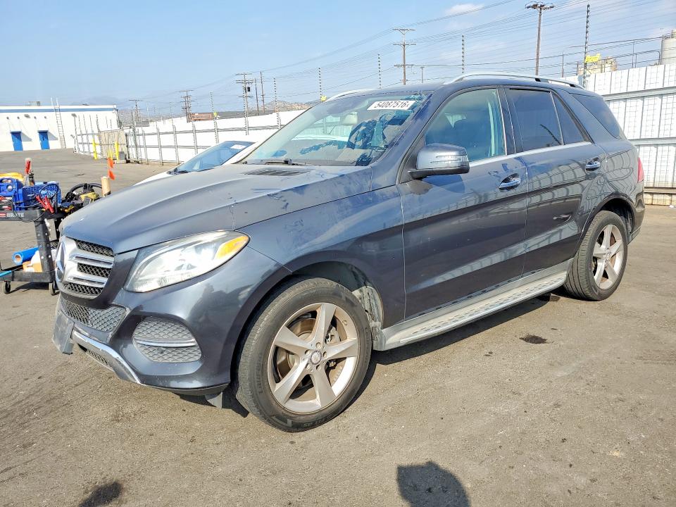 Aukcja sprzedaży 2016 Mercedes-benz Gle, vin: 4JGDA5JB6GA684807, numer aukcji: 54087516