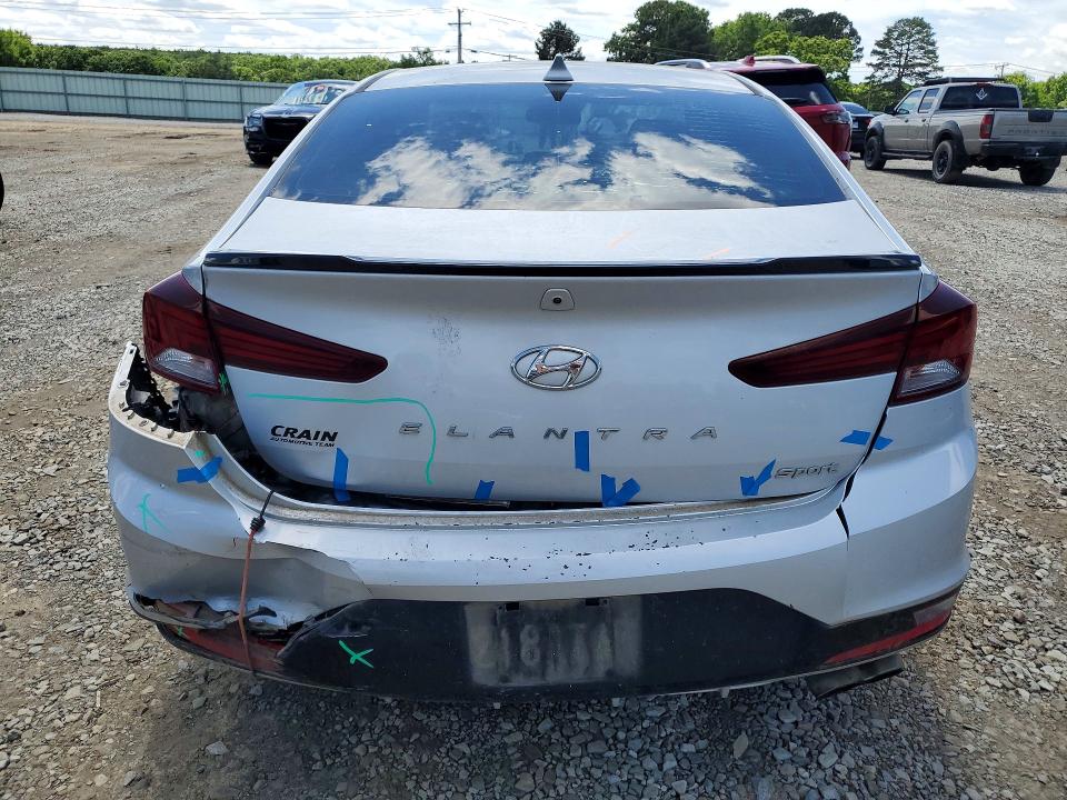 Продаж на аукціоні авто 2019 Hyundai Elantra, vin: KMHD04LB2KU841119, номер лоту: 52992866