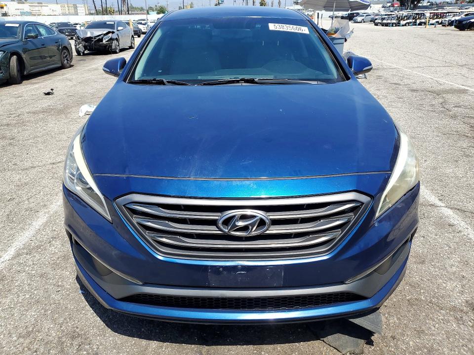 53835606 :رقم المزاد ، 5NPE34AF0FH099227 vin ، 2015 Hyundai Sonata مزاد بيع
