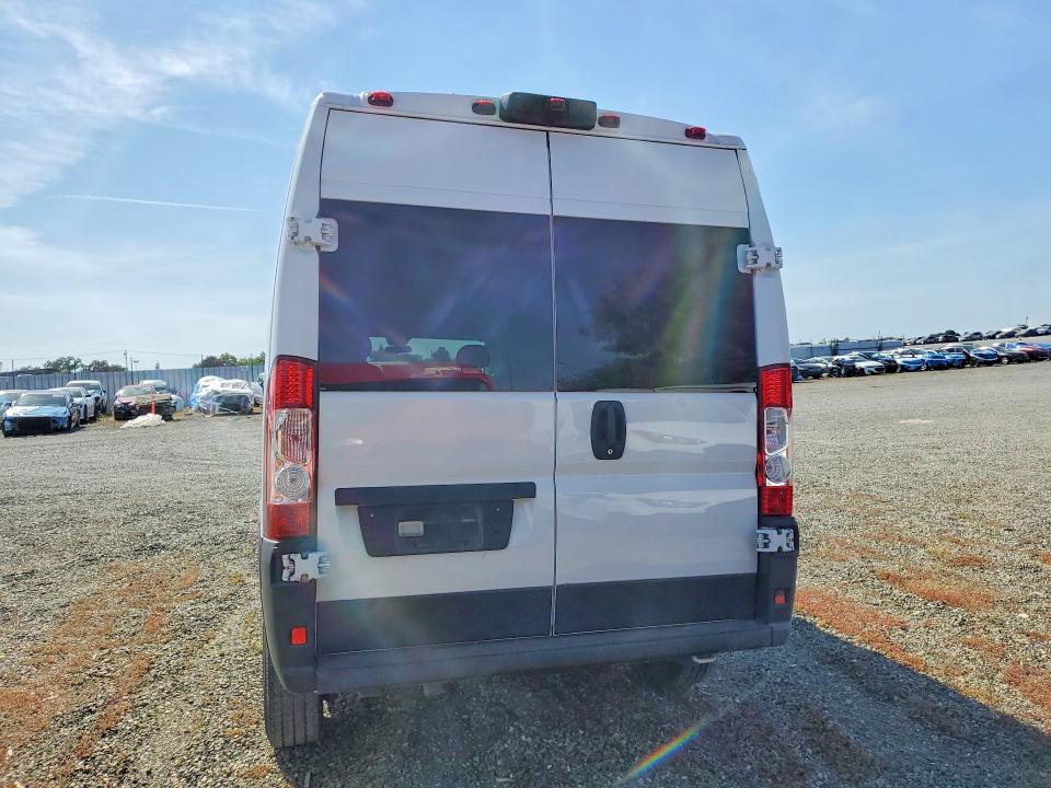 52766776 :رقم المزاد ، 3C6TRVDG3LE133619 vin ، 2020 Ram Promaster 2500 مزاد بيع
