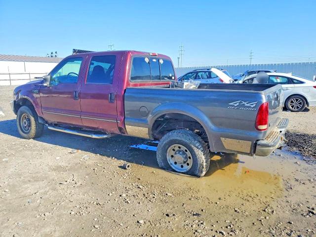 53039826 :رقم المزاد ، 1FTNW21L5XED61133 vin ، 1999 Ford F250 مزاد بيع