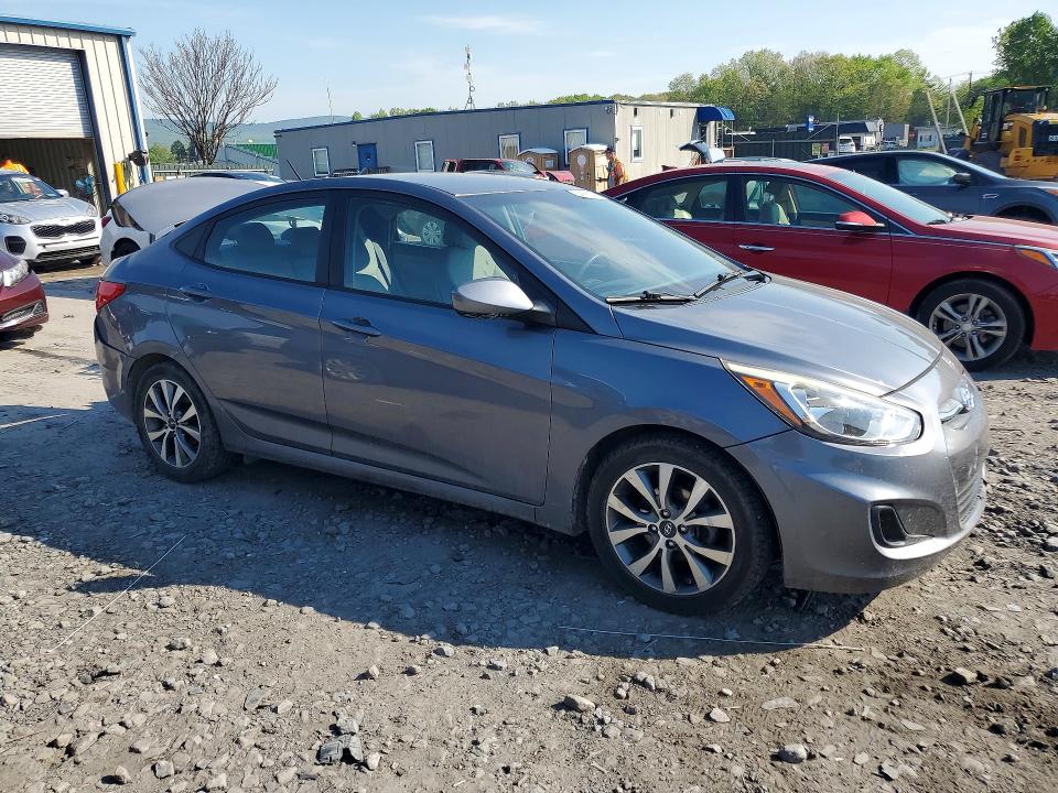 54096046 :رقم المزاد ، KMHCT4AE4HU271617 vin ، 2017 Hyundai Accent مزاد بيع