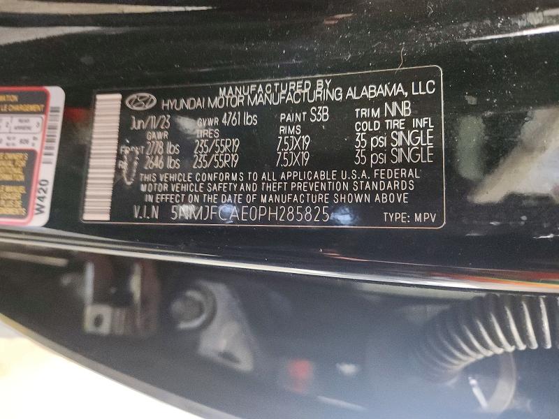 Продажа на аукционе авто 2023 Hyundai Tucson, vin: 5NMJFCAE0PH285825, номер лота: 54046076