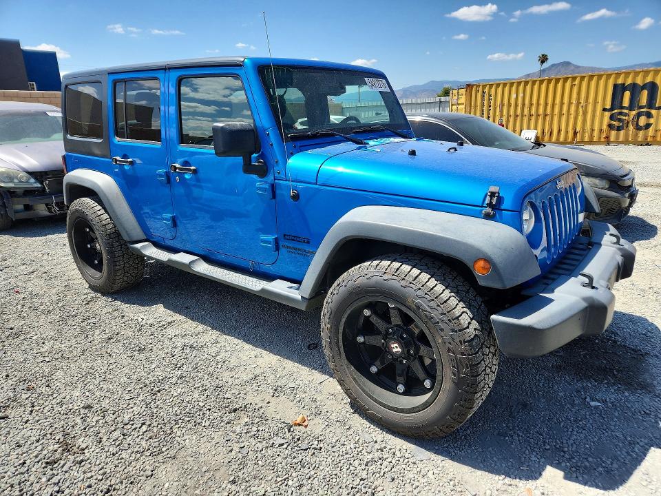 Продажа на аукционе авто 2015 Jeep Wrangler Unlimited, vin: 1C4BJWDGXFL560969, номер лота: 54912276