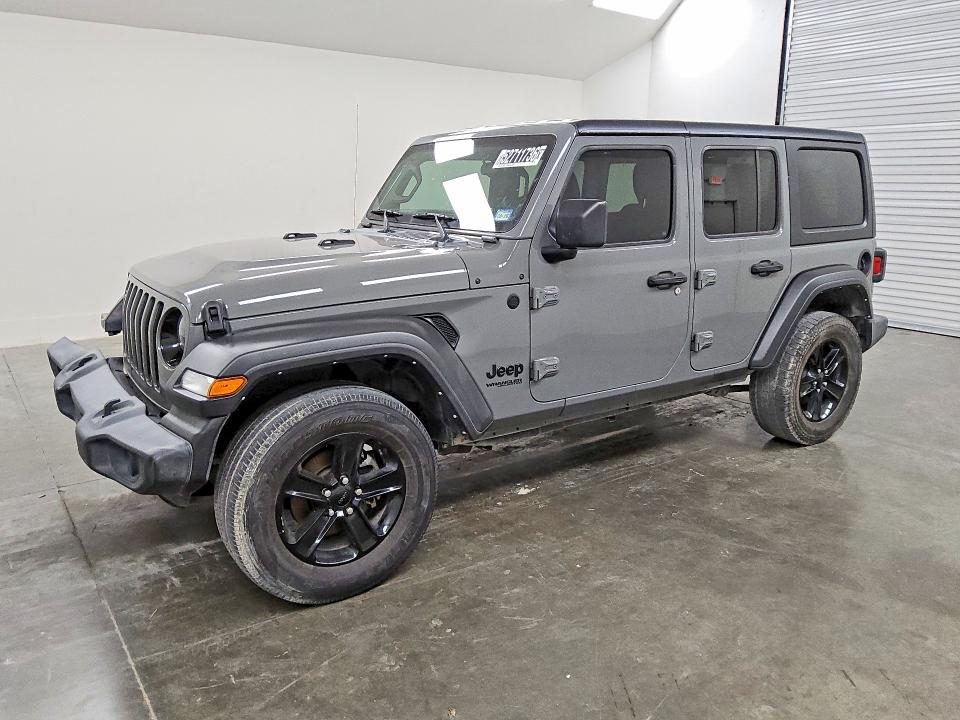 52711736 :رقم المزاد ، 1C4HJXDG3NW140211 vin ، 2022 Jeep Wrangler Unlimited مزاد بيع