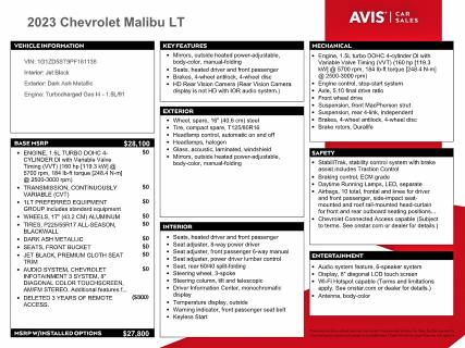 2023 Chevrolet Malibu მანქანა იყიდება აუქციონზე, vin: 1G1ZD5ST9PF161138, აუქციონის ნომერი: 53452806
