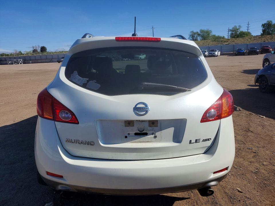 2009 Nissan Murano მანქანა იყიდება აუქციონზე, vin: JN8AZ18W39W152586, აუქციონის ნომერი: 52889166