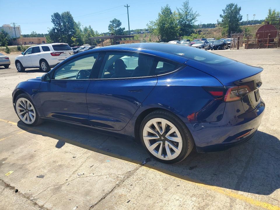 53751666 :رقم المزاد ، 5YJ3E1EB6NF191088 vin ، 2022 Tesla Model 3 مزاد بيع