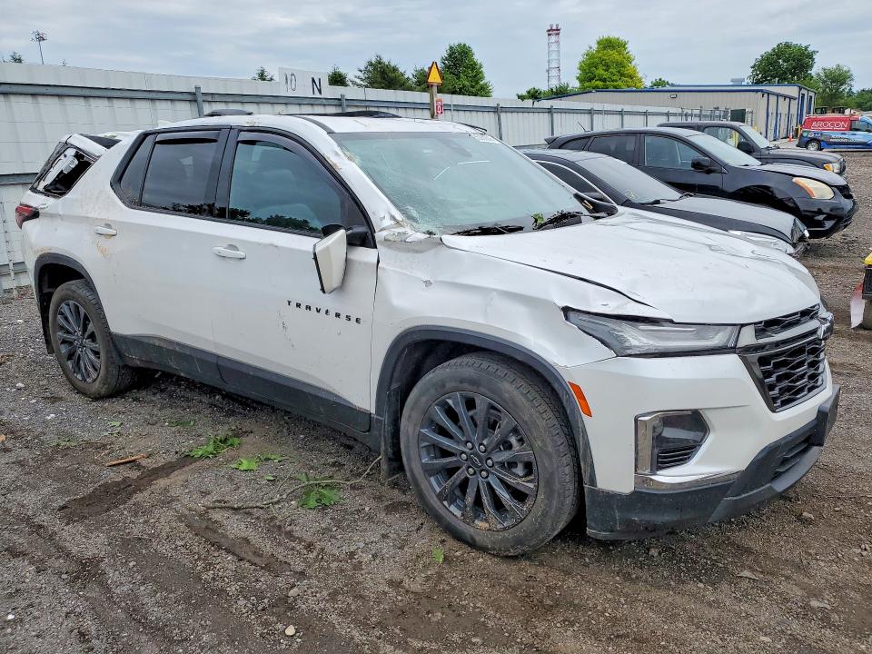 55280846 :رقم المزاد ، 1GNEVJKW1NJ121594 vin ، 2022 Chevrolet Traverse مزاد بيع