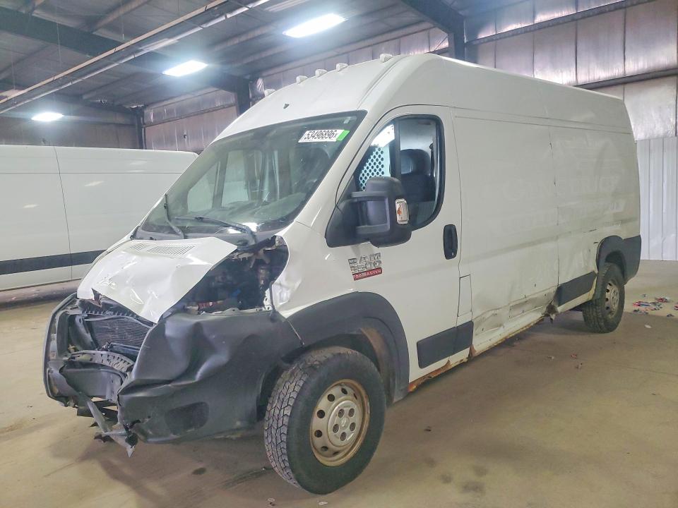 53496896 :رقم المزاد ، 3C6URVHG3EE125408 vin ، 2014 Ram Promaster 3500 مزاد بيع