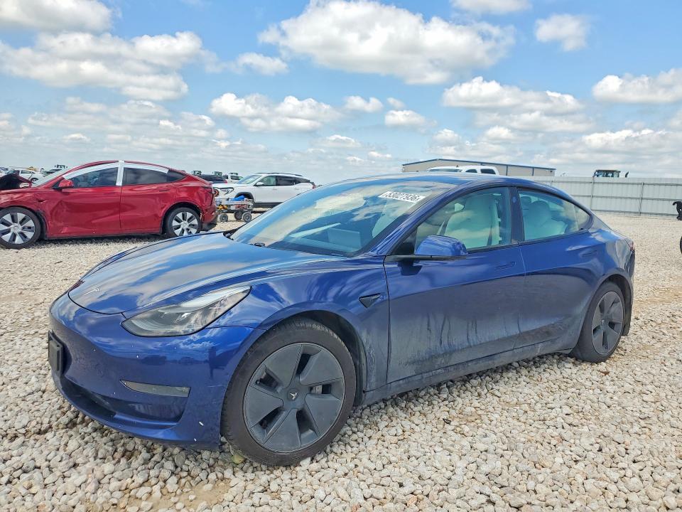 2021 Tesla Model 3 მანქანა იყიდება აუქციონზე, vin: 5YJ3E1EB8MF961001, აუქციონის ნომერი: 53027936