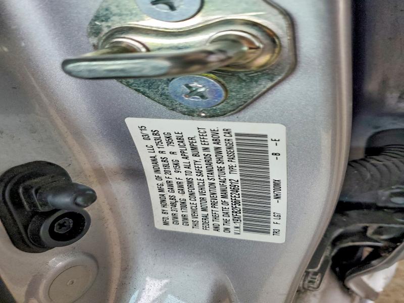 Aukcja sprzedaży 2015 Honda Civic, vin: 19XFB2F56FE246912, numer aukcji: 52997676