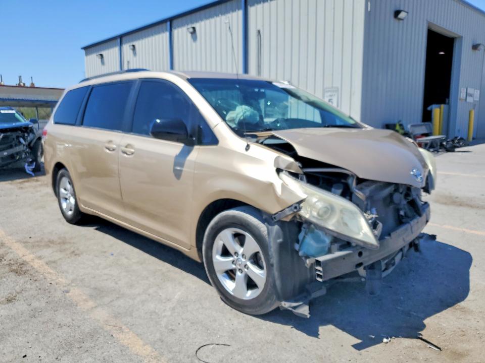 2013 Toyota Sienna მანქანა იყიდება აუქციონზე, vin: 5TDKK3DC5DS392534, აუქციონის ნომერი: 54458786