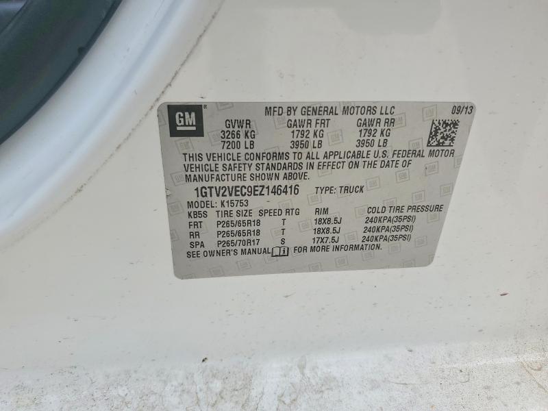 2014 Gmc Sierra მანქანა იყიდება აუქციონზე, vin: 1GTV2VEC9EZ146416, აუქციონის ნომერი: 54480816