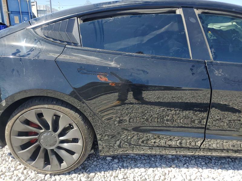55177646 :رقم المزاد ، 5YJ3E1EC2PF410897 vin ، 2023 Tesla Model 3 مزاد بيع