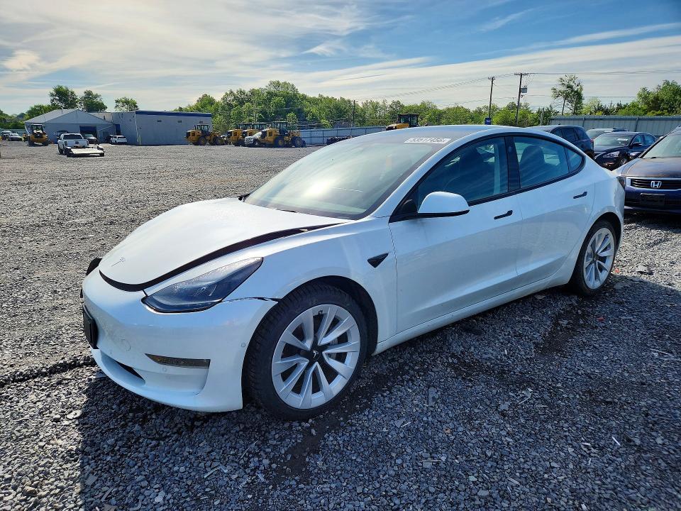Продажа на аукционе авто 2022 Tesla Model 3, vin: 5YJ3E1EB9NF275423, номер лота: 53517456