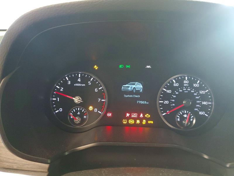 2022 Kia Telluride მანქანა იყიდება აუქციონზე, vin: 5XYP3DHC9NG297881, აუქციონის ნომერი: 55497886