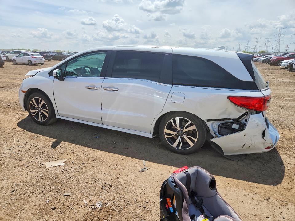 52765976 :رقم المزاد ، 5FNRL6H85NB024623 vin ، 2022 Honda Odyssey مزاد بيع