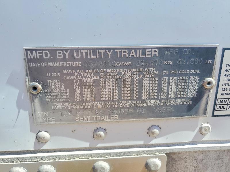 54629886 :رقم المزاد ، 1UYVS2484BM063501 vin ، 2011 Utility Trailer Trailer مزاد بيع