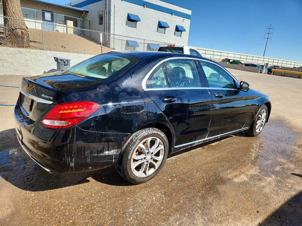51510916 :رقم المزاد ، 55SWF4KB8FU023193 vin ، 2015 Mercedes-benz C مزاد بيع