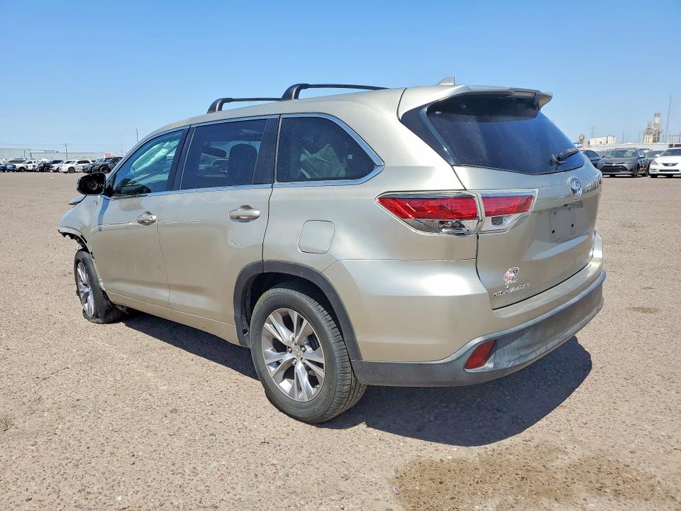 58387916 :رقم المزاد ، 5TDZKRFH8FS114790 vin ، 2015 Toyota Highlander مزاد بيع