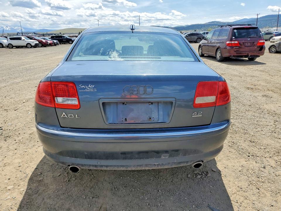 52855846 :رقم المزاد ، WAUML44E54N012205 vin ، 2004 Audi A8 مزاد بيع