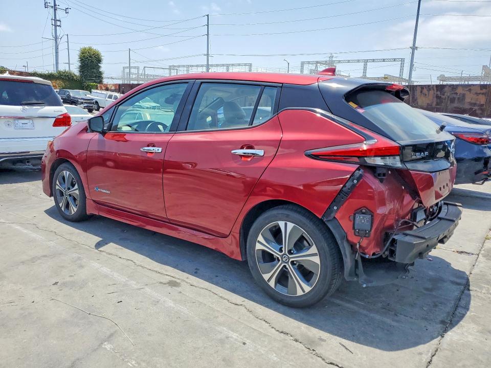 2019 Nissan Leaf მანქანა იყიდება აუქციონზე, vin: 1N4AZ1CP6KC300397, აუქციონის ნომერი: 54885156