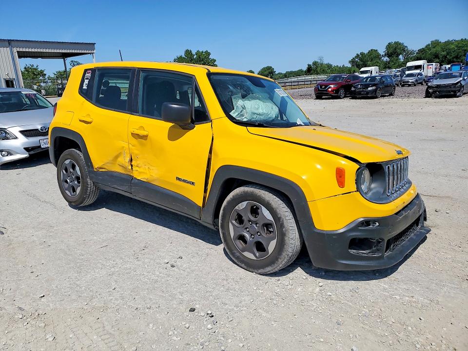Aukcja sprzedaży 2016 Jeep Renegade, vin: ZACCJAAT8GPC94101, numer aukcji: 53110726