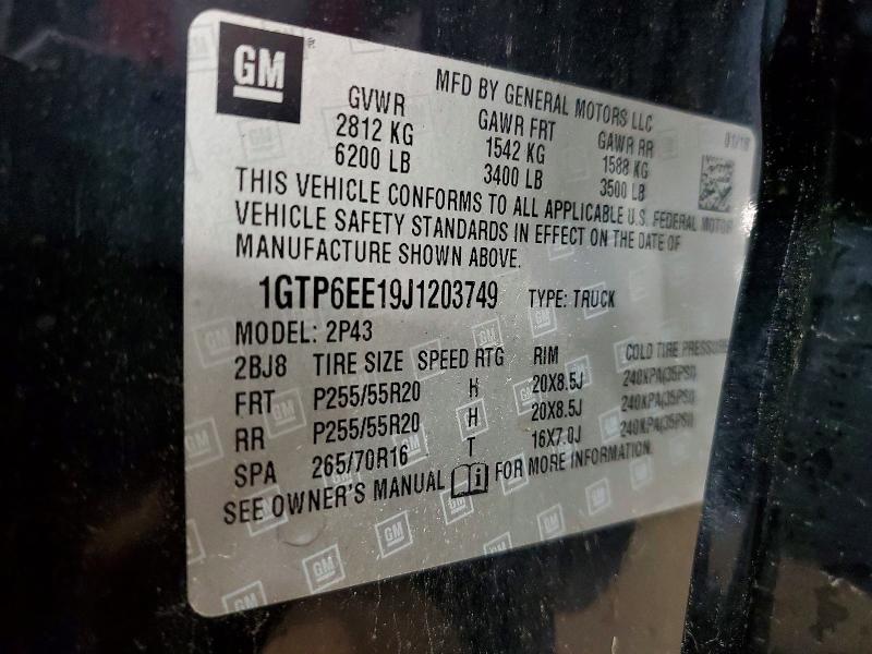 Продаж на аукціоні авто 2018 Gmc Canyon, vin: 1GTP6EE19J1203749, номер лоту: 51518156