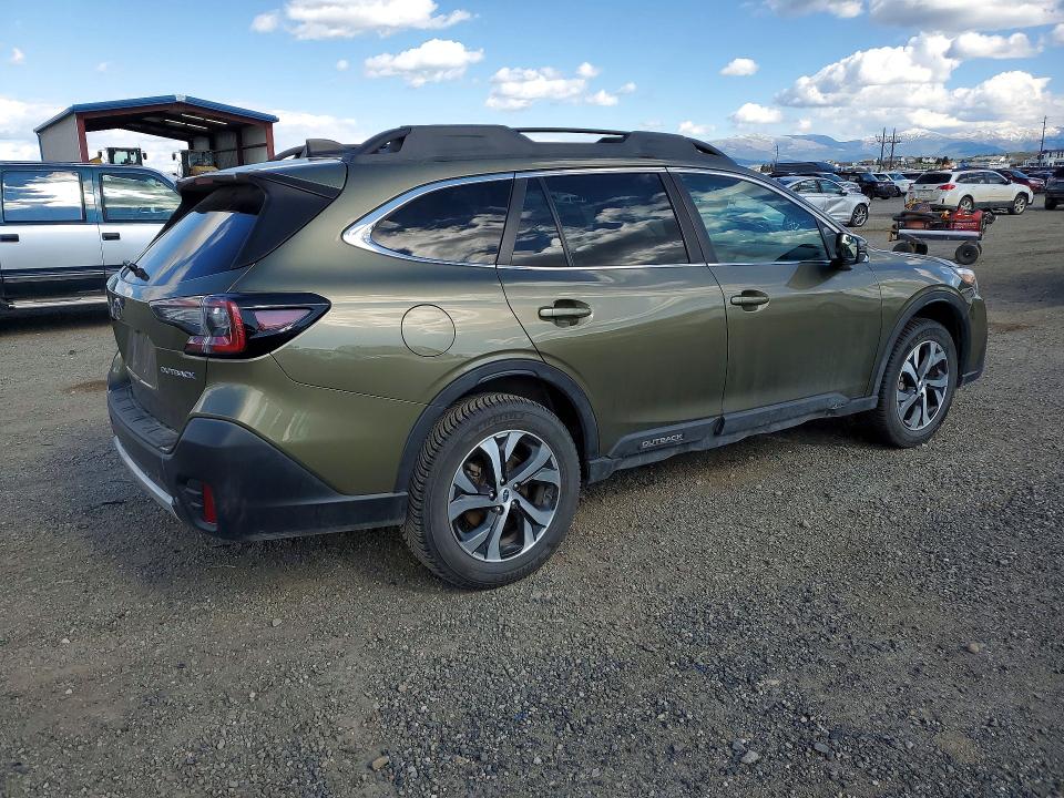 2020 Subaru Outback მანქანა იყიდება აუქციონზე, vin: 4S4BTANC6L3114396, აუქციონის ნომერი: 54116576