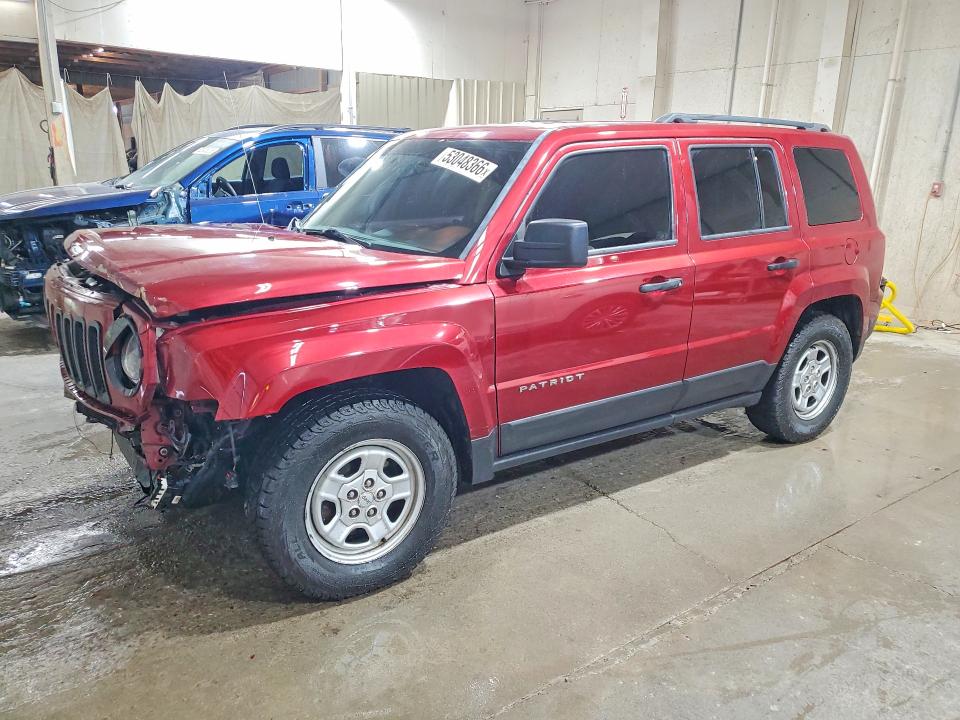 2016 Jeep Patriot მანქანა იყიდება აუქციონზე, vin: 1C4NJPBB3GD575559, აუქციონის ნომერი: 53048366