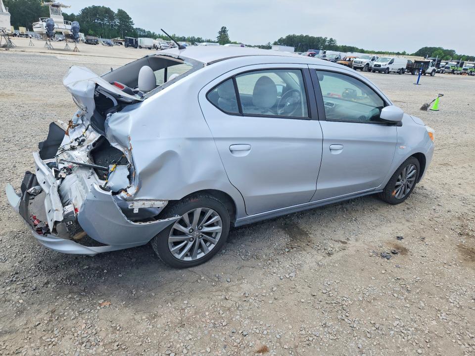 2019 Mitsubishi Mirage მანქანა იყიდება აუქციონზე, vin: ML32F3FJ1KHF18833, აუქციონის ნომერი: 51813886