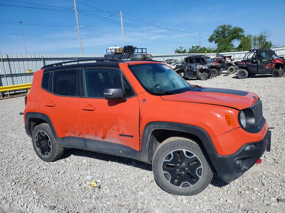 2016 Jeep Renegade მანქანა იყიდება აუქციონზე, vin: ZACCJBCT8GPD15578, აუქციონის ნომერი: 52930356