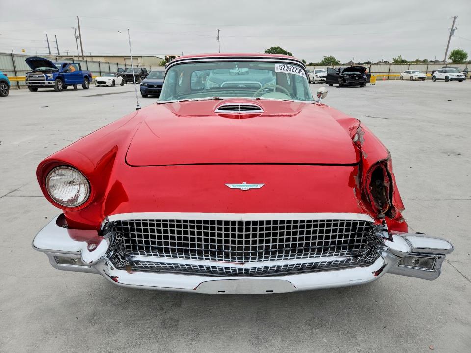 1957 Ford Thunderbird მანქანა იყიდება აუქციონზე, vin: D7FH333820, აუქციონის ნომერი: 52362206